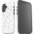 White Speckle iPhone 16 Plus Impact Case